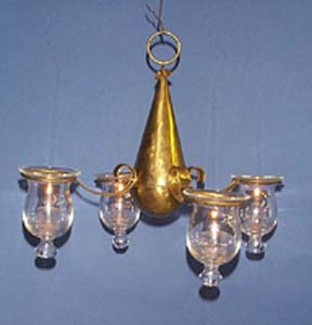 four arm chandelier